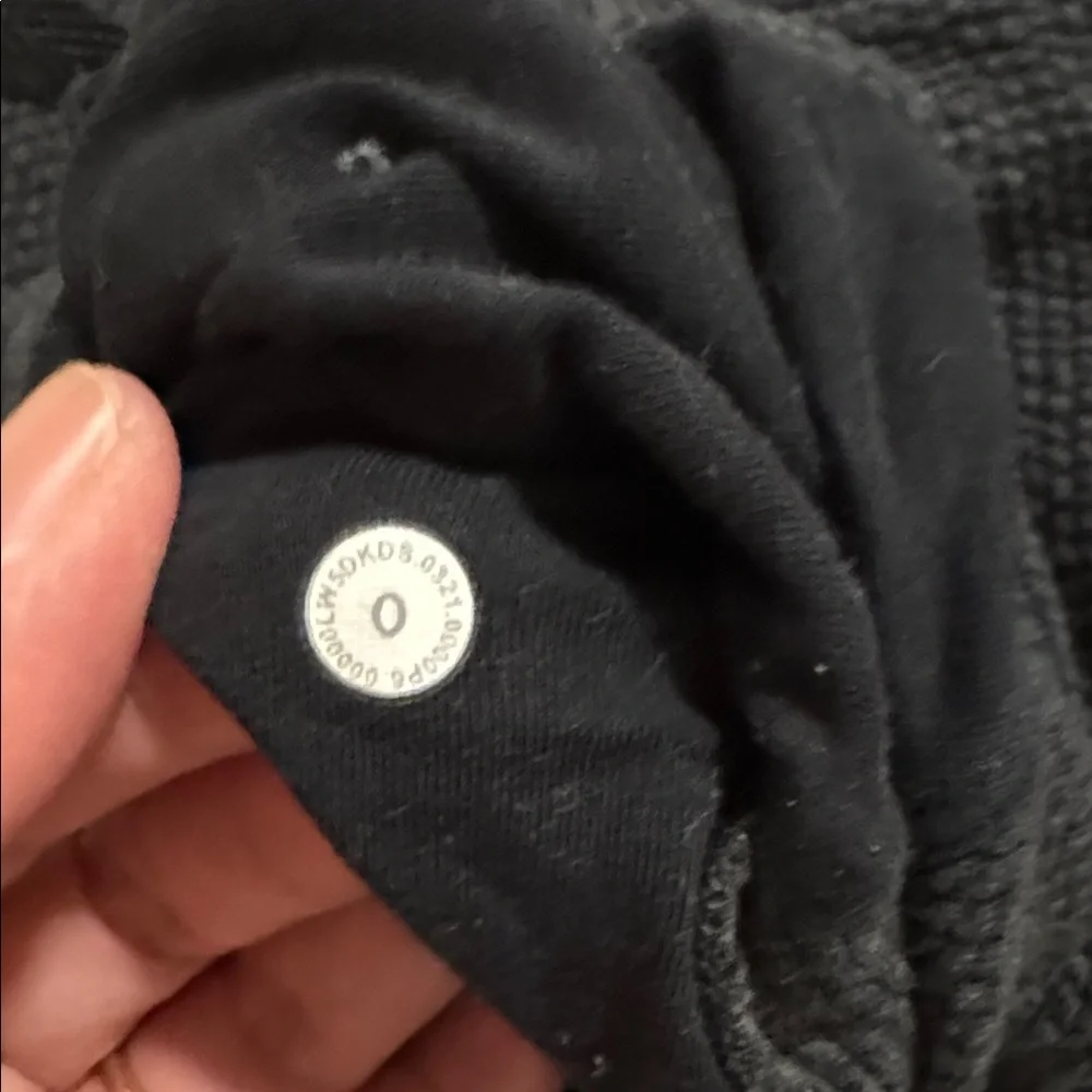Lululemon Ribbed High-Rise Jogger 25